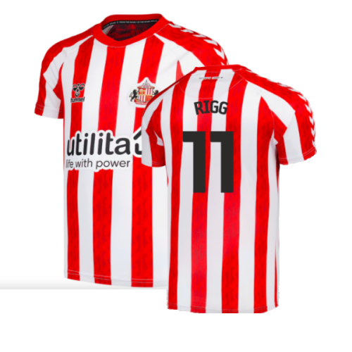 2024-2025 Sunderland Home Shirt (Kids) (Rigg 11)