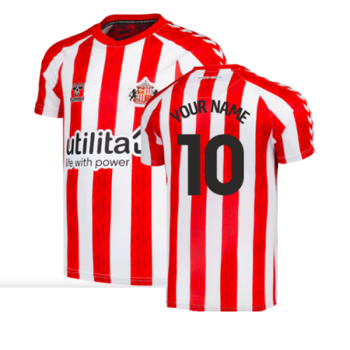 2024-2025 Sunderland Home Shirt (Kids) (Your Name)