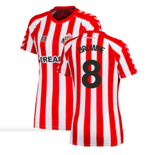 2024-2025 Sunderland Home Shirt (Womens) (Browne 8)