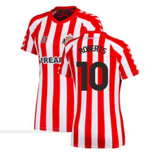 2024-2025 Sunderland Home Shirt (Womens) (Roberts 10)