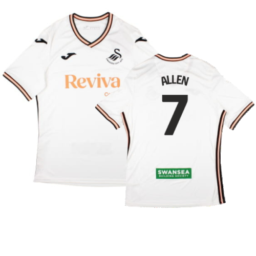 2024-2025 Swansea City Home Shirt (Allen 7)