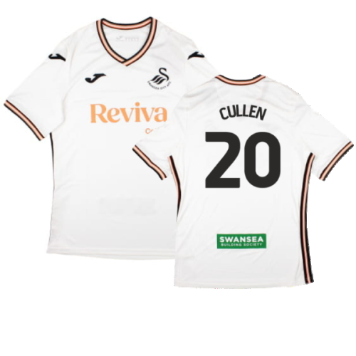 2024-2025 Swansea City Home Shirt (Cullen 20)