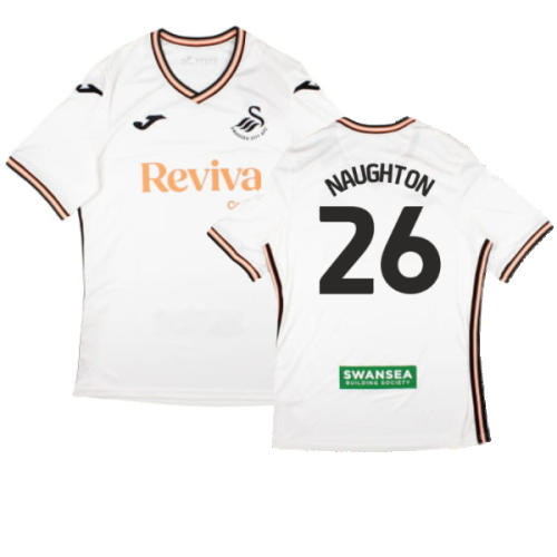 2024-2025 Swansea City Home Shirt (Naughton 26)