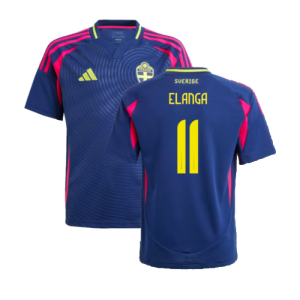 2024-2025 Sweden Away Shirt (Kids) (ELANGA 11)