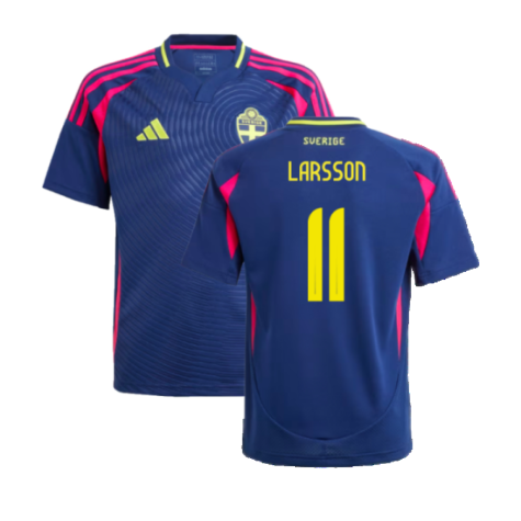 2024-2025 Sweden Away Shirt (Kids) (LARSSON 11)