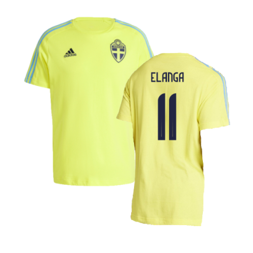 2024-2025 Sweden DNA Tee (Yellow) (ELANGA 11)