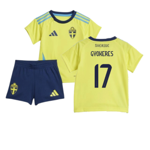 2024-2025 Sweden Home Baby Kit (GYOKERES 17)