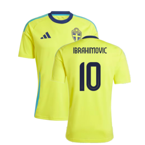 2024-2025 Sweden Home Fan Shirt (IBRAHIMOVIC 10)