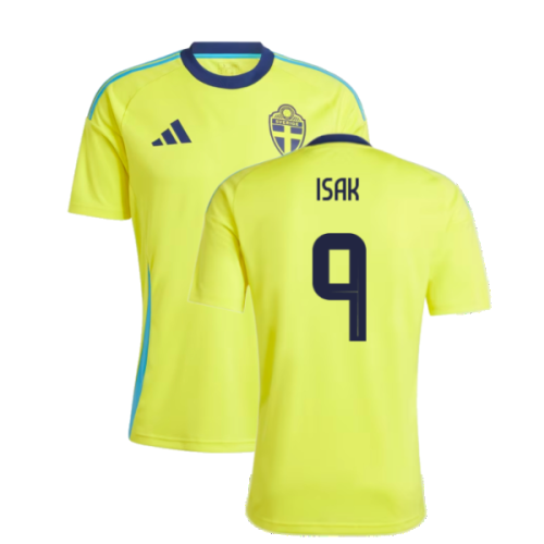 2024-2025 Sweden Home Fan Shirt (ISAK 9)