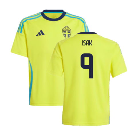 2024-2025 Sweden Home Fan Shirt (Kids) (ISAK 9)