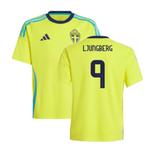 2024-2025 Sweden Home Fan Shirt (Kids) (LJUNGBERG 9) 2024-2025 Sweden Home Fan Shirt (Kids) (LJUNGBERG 9)