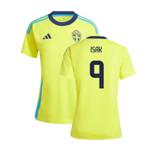 2024-2025 Sweden Home Fan Shirt (Ladies) (ISAK 9)