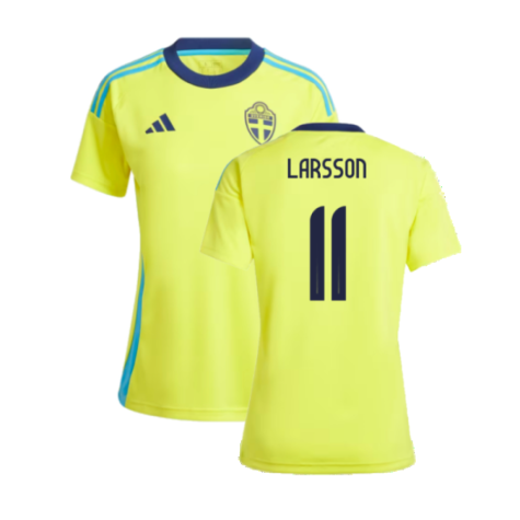 2024-2025 Sweden Home Fan Shirt (Ladies) (LARSSON 11)