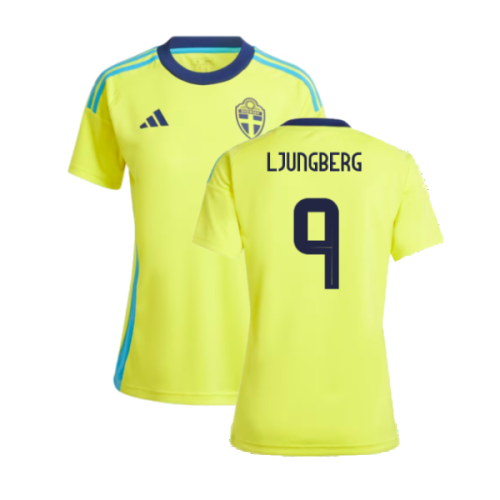 2024-2025 Sweden Home Fan Shirt (Ladies) (LJUNGBERG 9)