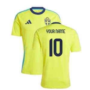 2024-2025 Sweden Home Fan Shirt (Your Name)