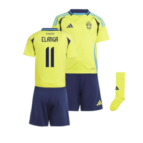 2024-2025 Sweden Home Mini Kit (ELANGA 11)