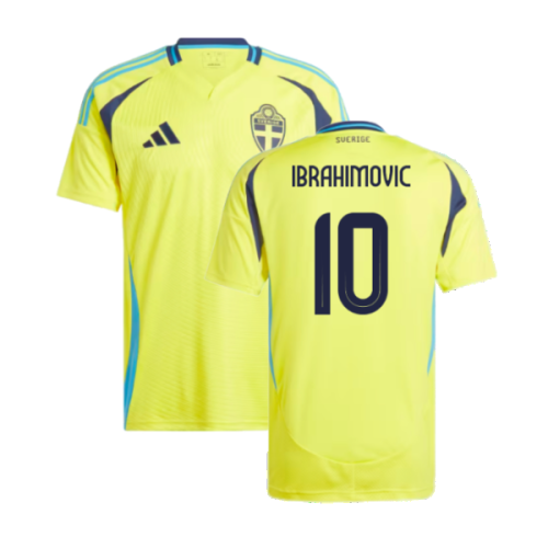 2024-2025 Sweden Home Shirt (IBRAHIMOVIC 10)