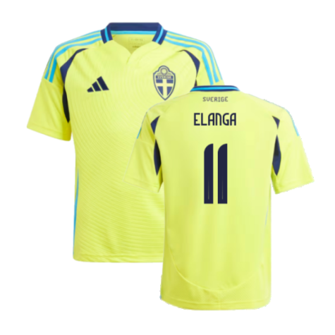 2024-2025 Sweden Home Shirt (Kids) (ELANGA 11)