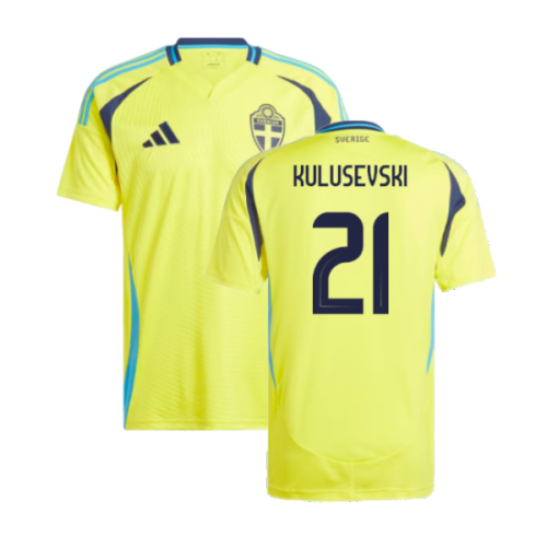 2024-2025 Sweden Home Shirt (KULUSEVSKI 21)