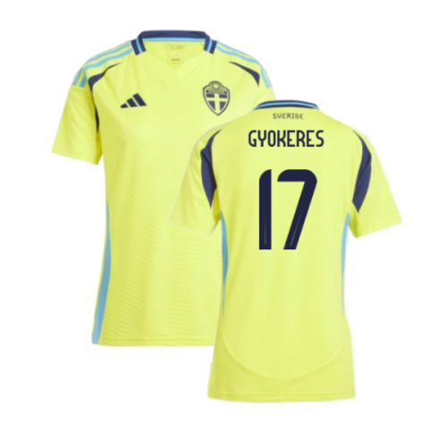 2024-2025 Sweden Home Shirt (Ladies) (GYOKERES 17)