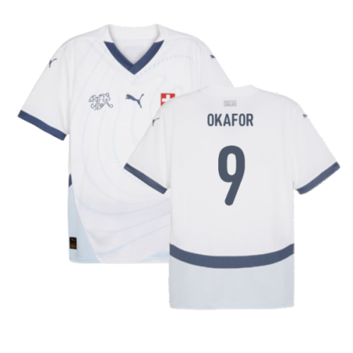 2024-2025 Switzerland Away Shirt (Okafor 9)