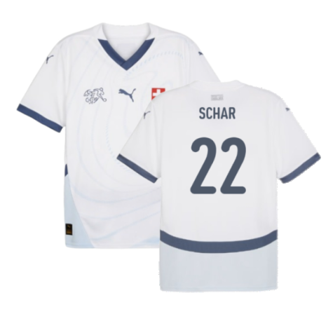 2024-2025 Switzerland Away Shirt (Schar 22)