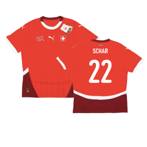 2024-2025 Switzerland Home Shirt (Schar 22)