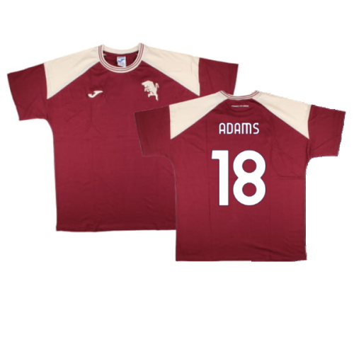 2024-2025 Torino Free Time T-Shirt (Burgundy) (Adams 18)