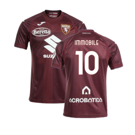 2024-2025 Torino Replica Home Shirt (Immobile 10)