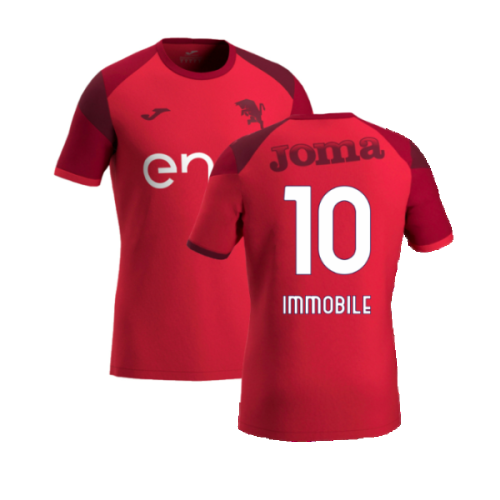 2024-2025 Torino Training Shirt (Red) (Immobile 10)