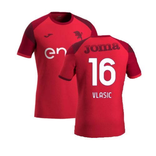 2024-2025 Torino Training Shirt (Red) (Vlasic 16)