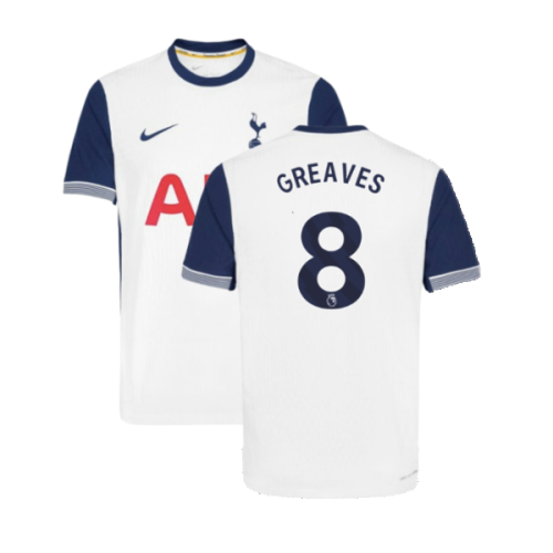 2024-2025 Tottenham Hotspur Authentic Home Shirt (Greaves 8)