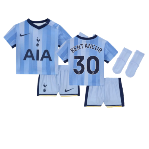 2024-2025 Tottenham Hotspur Away Baby Kit (Bentancur 30)