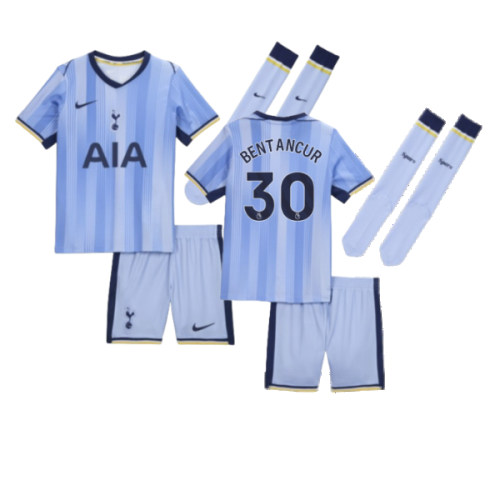 2024-2025 Tottenham Hotspur Away Mini Kit (Bentancur 30)