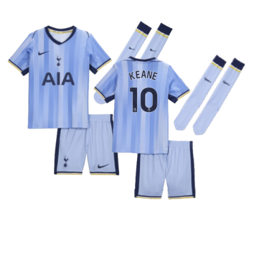 2024-2025 Tottenham Hotspur Away Mini Kit (Keane 10)