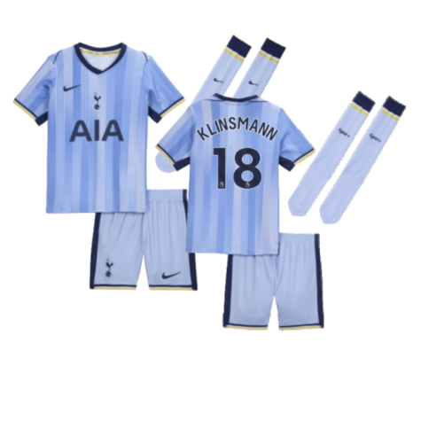 2024-2025 Tottenham Hotspur Away Mini Kit (Klinsmann 18)