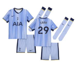 2024-2025 Tottenham Hotspur Away Mini Kit (Sarr 29)