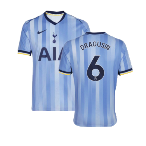 2024-2025 Tottenham Hotspur Away Shirt (Dragusin 6)