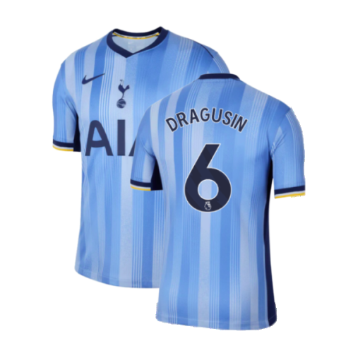 2024-2025 Tottenham Hotspur Away Shirt (Kids) (Dragusin 6)