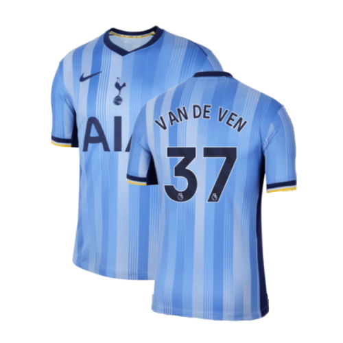 2024-2025 Tottenham Hotspur Away Shirt (Kids) (Van De Ven 37)