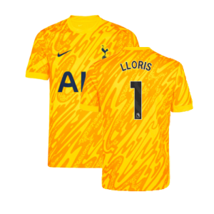 2024-2025 Tottenham Hotspur Goalkeeper Home Shirt (Yellow) (Lloris 1)