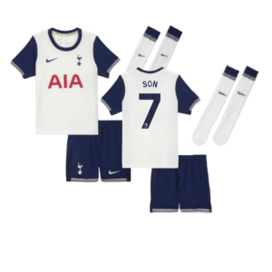 2024-2025 Tottenham Hotspur Home Mini Kit (Son 7)