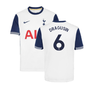 2024-2025 Tottenham Hotspur Home Shirt (Kids) (Dragusin 6) 2024-2025 Tottenham Hotspur Home Shirt (Kids) (Dragusin 6)