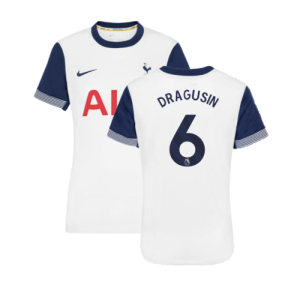 2024-2025 Tottenham Hotspur Home Shirt - Womens (Dragusin 6)