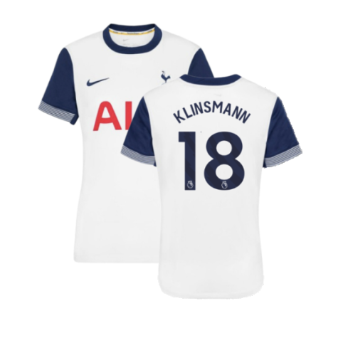 2024-2025 Tottenham Hotspur Home Shirt - Womens (Klinsmann 18)