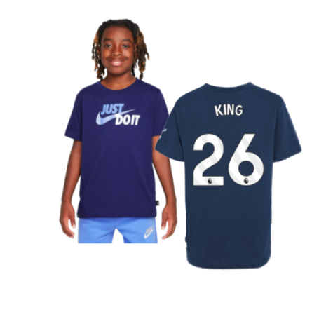 2024-2025 Tottenham Hotspur Just Do It T-Shirt (Navy) - Kids (King 26)