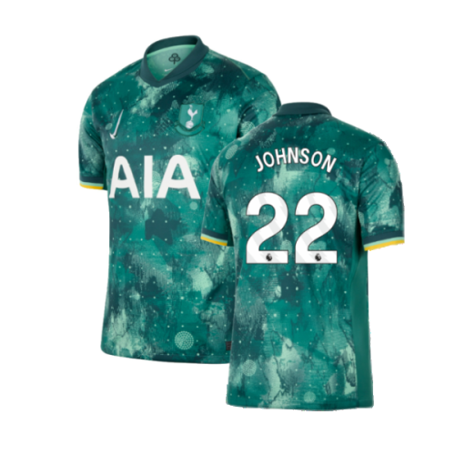 2024-2025 Tottenham Hotspur Third Shirt (Johnson 22)