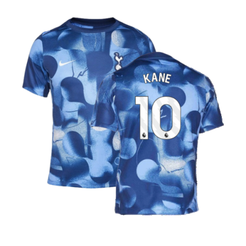 2024-2025 Tottenham Pre-Match Shirt (Binary Blue) (Kane 10)