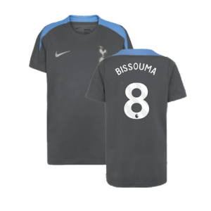 2024-2025 Tottenham Strike Dri-Fit Shirt (Dark Grey) - Kids (Bissouma 8)