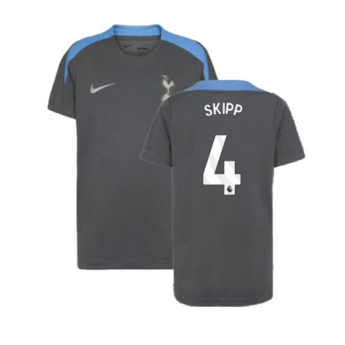 2024-2025 Tottenham Strike Dri-Fit Shirt (Dark Grey) - Kids (Skipp 4)